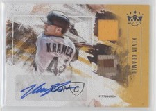 2019 Panini Diamond Kings DK Material Signatures Kevin Kramer #DMS-KK Auto u6m