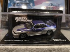 Nissan Skyline GT-R (R33) Fast & Furious, ALTAYA, 1:43, DIE CASTS, UNOPENED BOX
