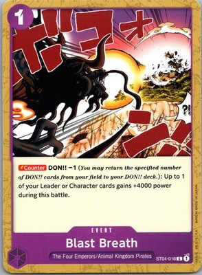 Blast Breath C Revision Pack Cards ST04-016 NM