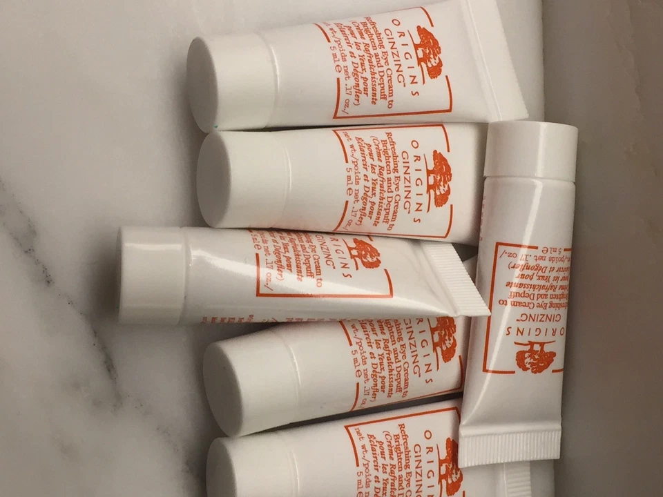 15 ORIGINS GinZing Eye Refreshing Cream Brighten and Depuff .17 oz  15 pack New - Image 4 of 4