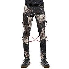 Gothic Skinny Jeans Apocalyptic Rebel Punk Emo Pants USA Goth Punk Rebel Pants