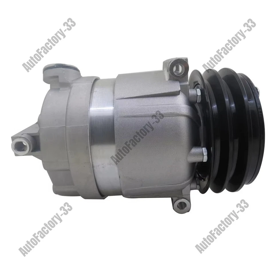 323104150 62085015167A 12V 2PK A/C Compressor for Massey Ferguson Combine  - Image 3 of 4