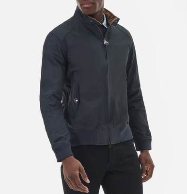 Barbour STEVE MCQUEEN Rectifier Harrington in Navy British Luxury KING OF COOL
