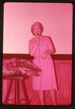 Eleanor Powell Rare Candid 1970's Event Original 35mm Photo Transparency