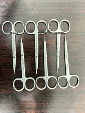 Lot of 6 Pcs Aesculap BC173R STEVENS Scissors tip Curved 4-1/4"