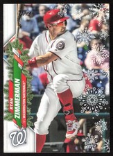 2020 Topps Holiday Ryan Zimmerman #HW126 Washington Nationals