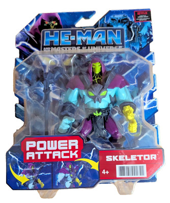 He-Man and the Masters of the Universe Power Attack SKELETOR NEW Action Figure