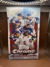 2022 TOPPS CHROME UPDATE SERIES BASEBALL HOBBY BOX - FACTORY SEALED