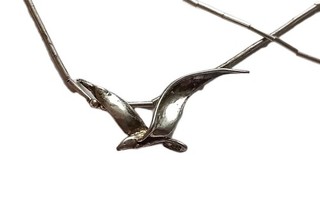 Collier argent vintage Mexique