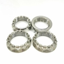 Titanium Nut M38 M48x1.50 Rear Wheel Hex Axle Nuts for Ducati Fighter Retainer