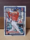 2024 ROMAN ANTHONY BOWMAN DRAFT BASEBALL ROOKIE CARD RC #BD-19 BOSTON RED SOX