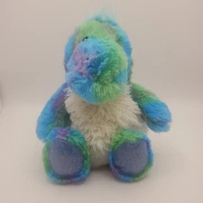 Warmies 8" Lavender Dinosaur Plush Heat Cold Sleep Comfort Purple Green Blue 