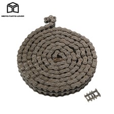 #50-2 Duplex Double Strand Roller Chain x 10 feet + 2 Connecting Links