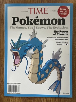 Time Magazine Special Edition Jan 2026 Pokemon Gyrados