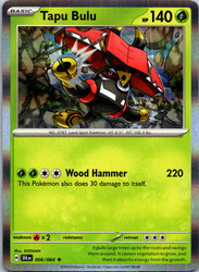 Tapu Bulu 006/064 Shrouded Fable Holo Rare