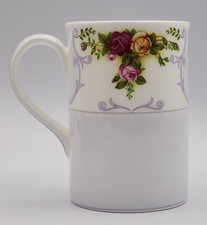 Royal Albert Rose Cameo Violet Mug Roses Flor...