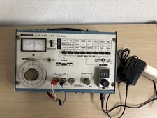 Leader Bridge Impedance Analyzer Meter LVR-740 LCR + 3 Probes Powers On Untested