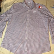 Brooks Brothers Regent Fit Non-Iron Stretch Supima Cotton Check Shirt 16.5 33
