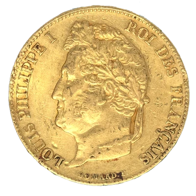 Louis-Philippe-20 Francs 1839 Paris, France, Or, TB/TTB - Photo 1/3