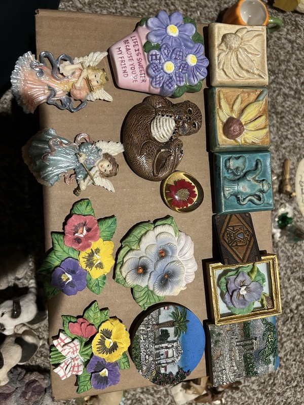 Vintage Lot Of Magnets