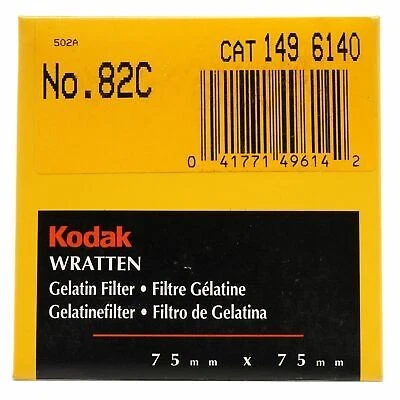 Kodak No. 82C Wratten Gelatin Filter 75mm x 75mm - Image 2 of 3