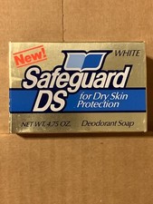 VTG NOS NEW 1987 Safeguard DS Dry Skin Soap Bar 4.75oz SIZE DISCONTINUED HTF