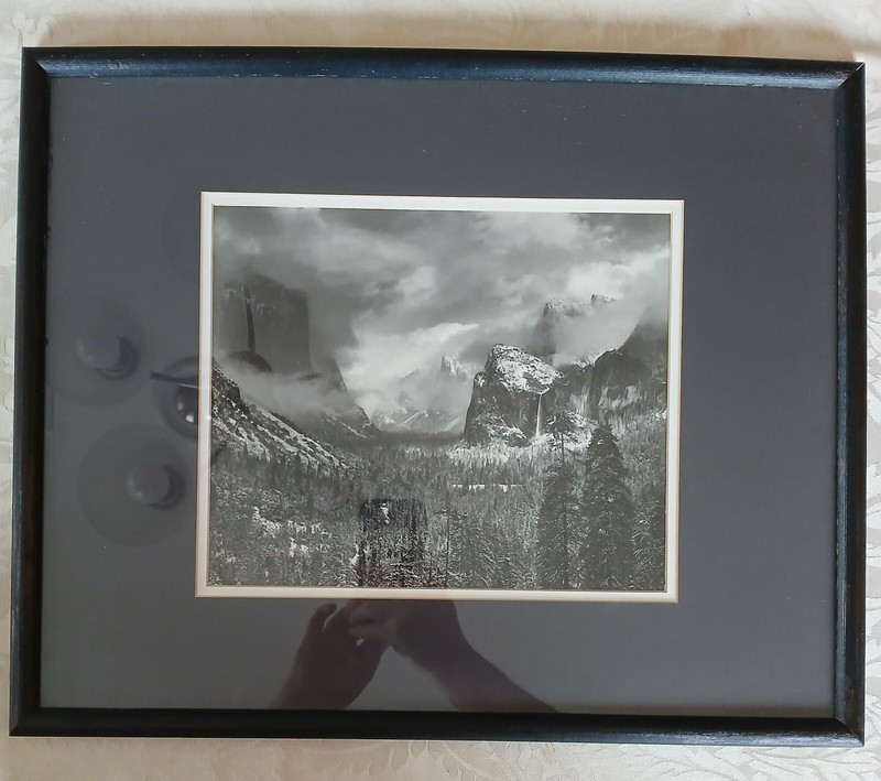 Ansel Adams 1944 Clearing Winter Storm Yosemite National Park - Framed Photo