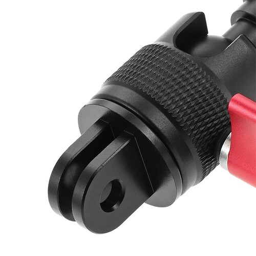 Adaptador 360° para cámaras de acción Hero 12/11/10/9/8/7/6/5/4/3 montaje GoPro estándar - Imagen 11 de 12