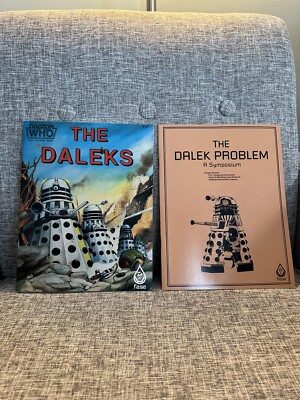 Doctor Who Role Playing Game The Daleks + The Dalek Problem Book Set ...