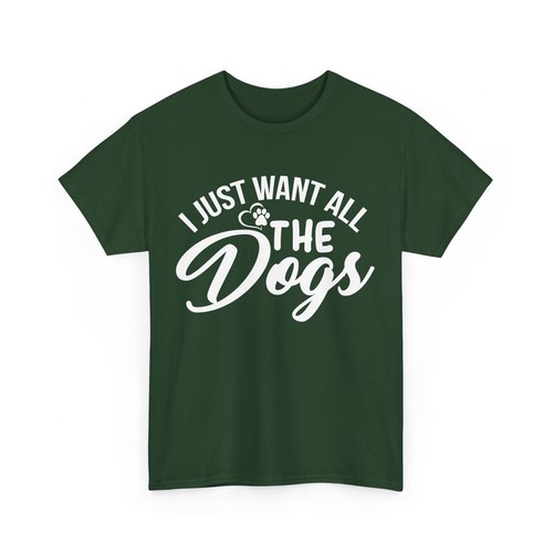 I Just Want All The Dogs Unisex Heavy Cotton T-Shirt - Bild 16 von 37