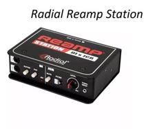 Radial Engineering Reamp Station Studio Reamper and Direct Box Re Amp Station