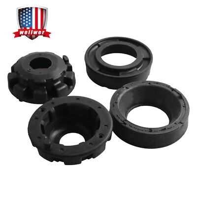 Front Upper & Lower Spring Isolator Kit Fit for 99-04 Jeep Grand Cherokee WJ