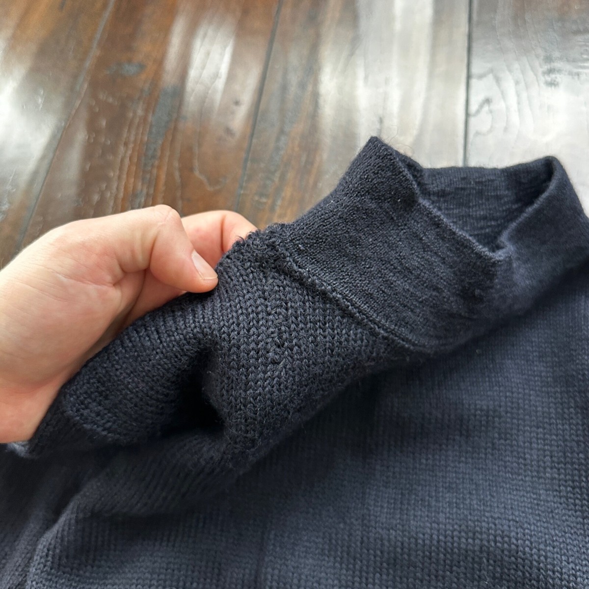 Reddish Brown 40's セーター ニットU.S.NAVY Vintage WW2 WWII USN Navy Deck Watch Wool Sailor's Sweater