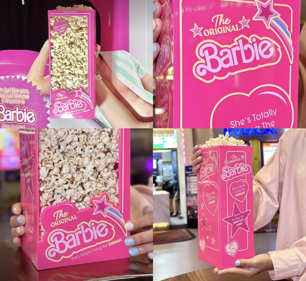 Barbie pop corn sales
