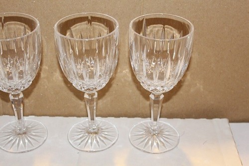 Crystal Stemware Goblets Set of 4 Excellent Pre-Owned Condition - Picture 3 of 5
