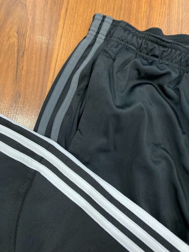 adidas Men Crew Neck Sweatshirt Tricot Pants Black 2pc Set Size M Tracksuit New - Picture 6 of 8