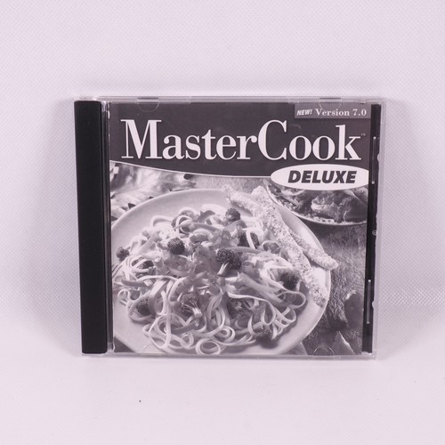 MasterCook Deluxe 7.0 THQ Valusoft, (CD-ROM, 2003) Cooking Software 5000 Recipes