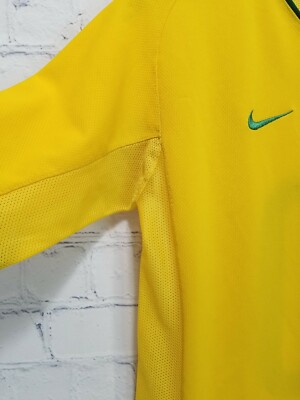 Brasil CBF Soccer Jersey Men's NikeFit Size P, Cardenas #9 Yellow