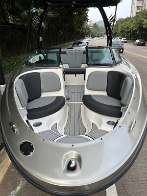 Sea Ray 2006 DA Sundancer – tapis de plate-forme de natation pour bateau, pont en teck en mousse EVA, support de sol adhésif, plancher de Style seadk Gatorstep, 240