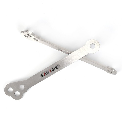 For HONDA FORZA/XADV 750 NSS750 ADV750 Rear Suspension Lowering Links Kit Silver - Foto 6 di 12