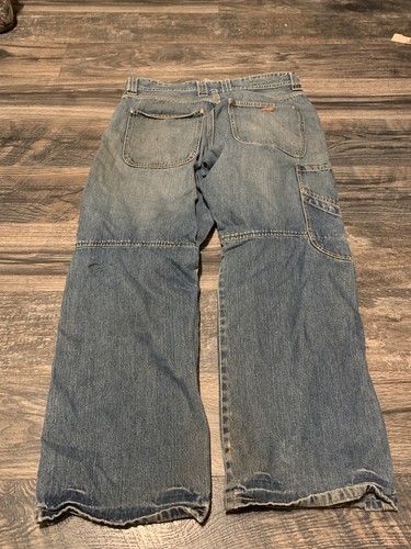 Ropa de trabajo vintage Levis Denim serie 53 talla W32 L30 Thrashed #0602 - Imagen 5 de 7
