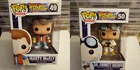 Funko POP! Movies Back to the Future Marty McFly #49 and Dr. Emmett Brown #50