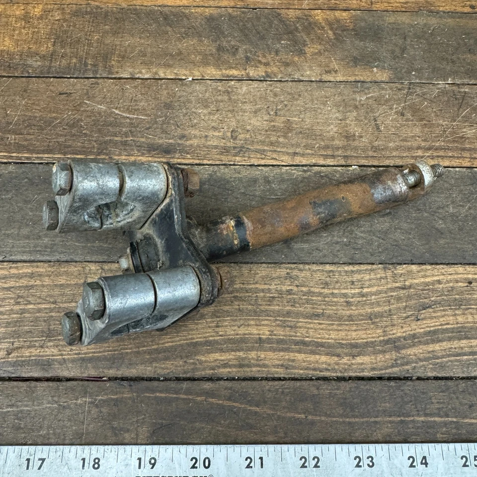 Double Clamp BMX Stem 1" Old School BMX OG 1970s 1980s Race Neck 4 Bolt 1 in - Image 3 of 4