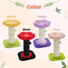 PAWZ Road 23" Cat Flower Scratching Post with Super Thick Scratcher Pole Bed Toy