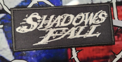 EMBROIDERED SHADOWS FALL BAND PATCH (Please Read Ad)
