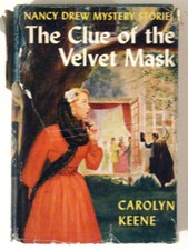 Product Image: NANCY DREW #30 The CLUE of the VELVET MASK! Vintage 1954 FIRST Edition G&D HCDJ!
