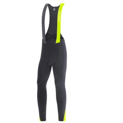 Gore Wear C5 Thermo Bib Tights Herren Black Neon Yellow Radhose Fahrradhose