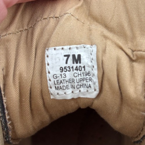 Bota Sperry Top-Sider Hikerfish para mujer talla 7 M bronceada dorada brillante con cordones - Imagen 7 de 8