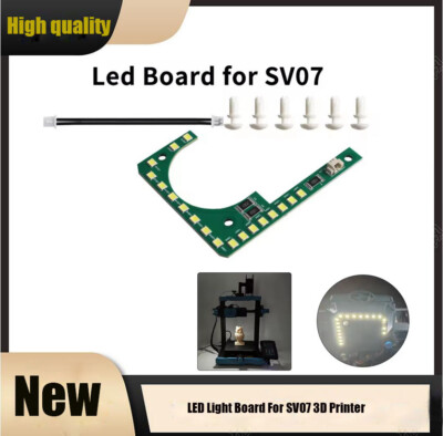 LED Light Board Kits High Brightness Lighting for SV07 3D Printer Parts SDE