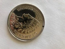 New Giant, Liberty, Jumbo 3" US Coin Replica Paperweight or Coaster or Magic 